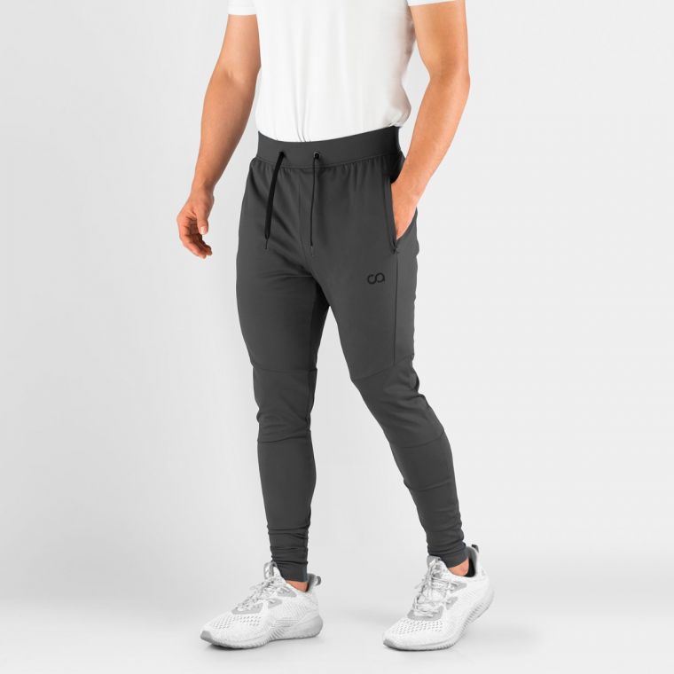 MEN'S HYDRAFIT JOGGERS FOR ACTIVE LIFESTYLE GRAY